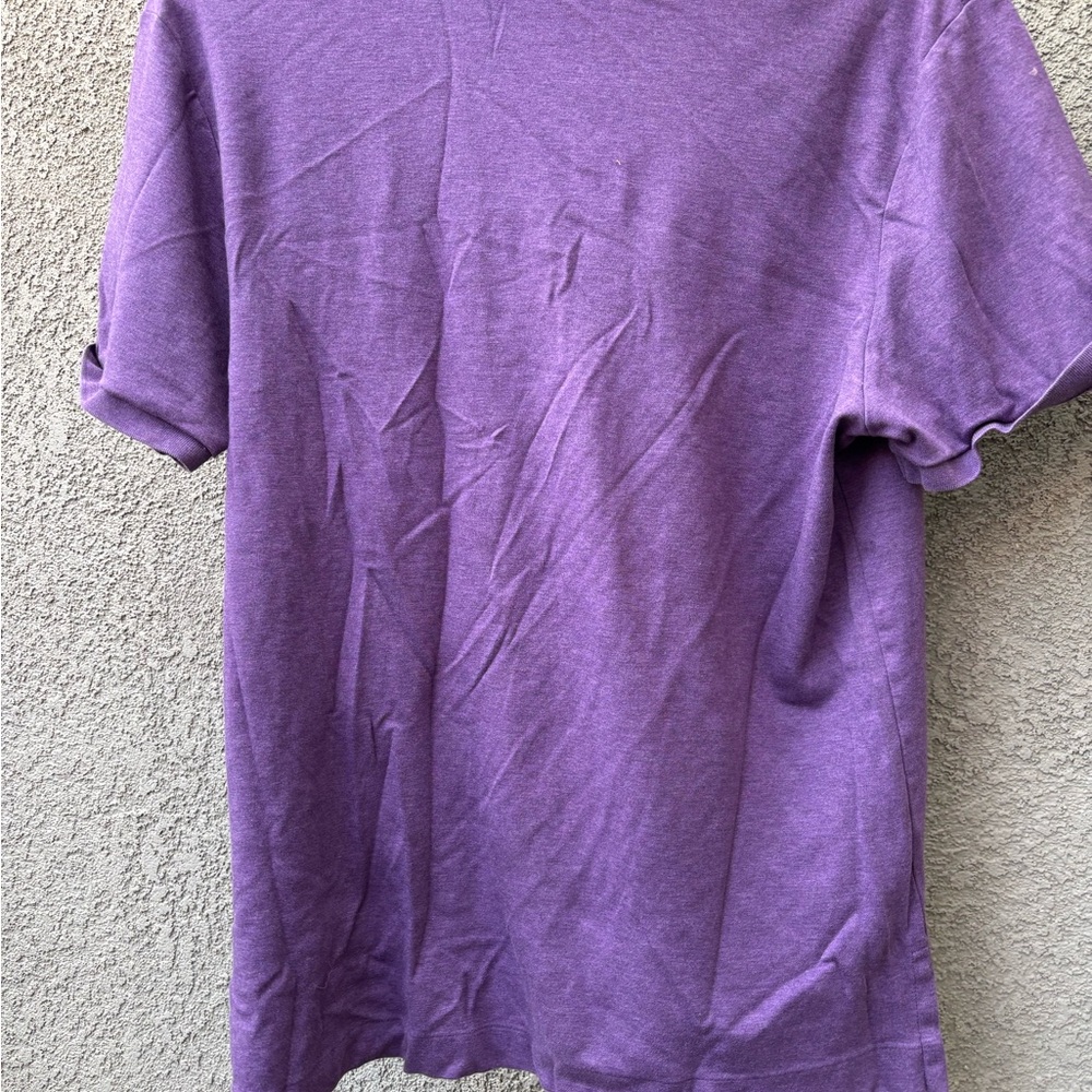 Calvin Klein Deep Purple Polo Shirt - Picture 5 of 6